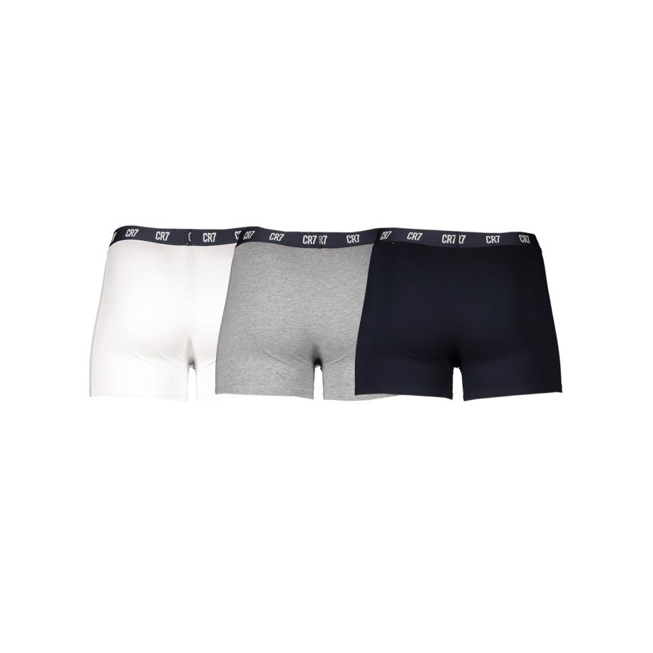 CR7 CR7 - Cristiano Ronaldo Boxershorts navy / grijs gemêleerd / wit -