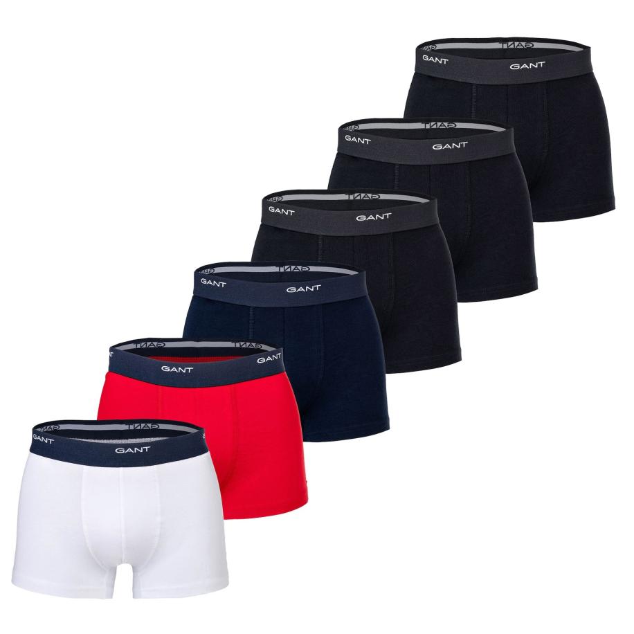 Gant GANT Boxershorts rood / zwart / wit -