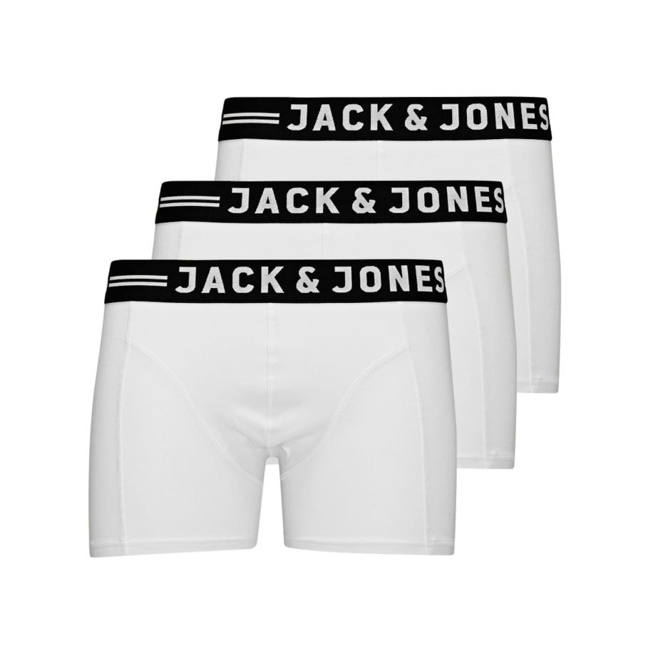 Jack & Jones JACK & JONES Boxershorts Sense zwart / wit -