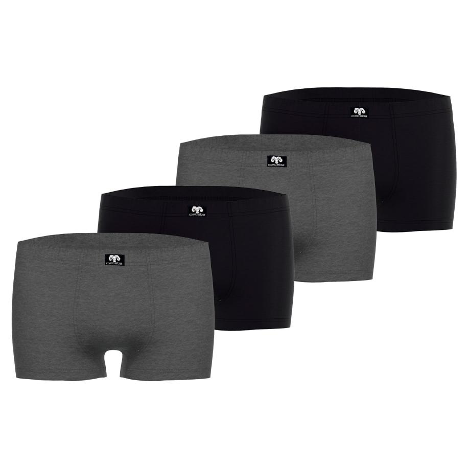 Ceceba CECEBA Boxershorts donkergrijs / zwart -