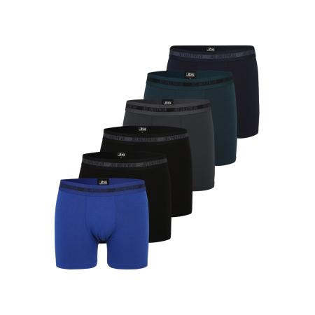 JBS jbs Boxershorts marine / grijs / groen / zwart