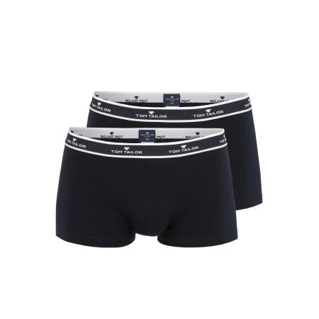 Tom Tailor TOM TAILOR Boxershorts donkerblauw / wit