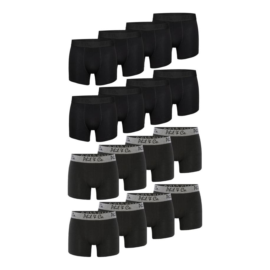 Phil & Co. Berlin Phil & Co. Berlin Boxershorts Retropants zwart -