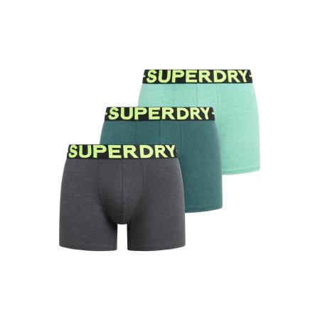 Superdry Superdry Boxershorts groen gemêleerd