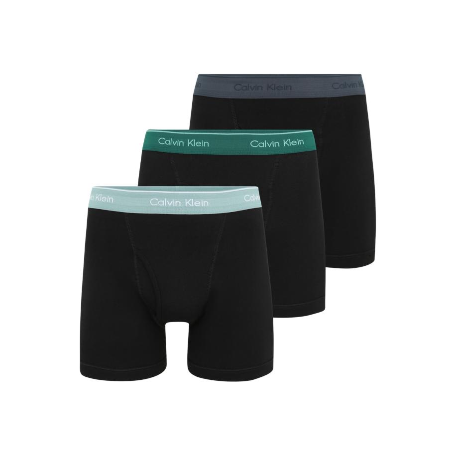 Calvin Klein Calvin Klein Underwear Boxershorts donkergrijs / mintgroen / donkergroen / zwart -