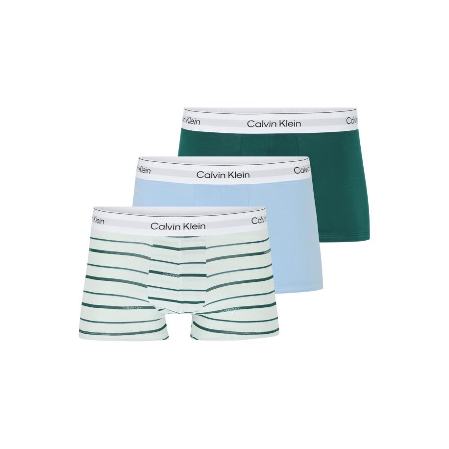 Calvin Klein Calvin Klein Underwear Boxershorts hemelsblauw / smaragd / zwart / wit -