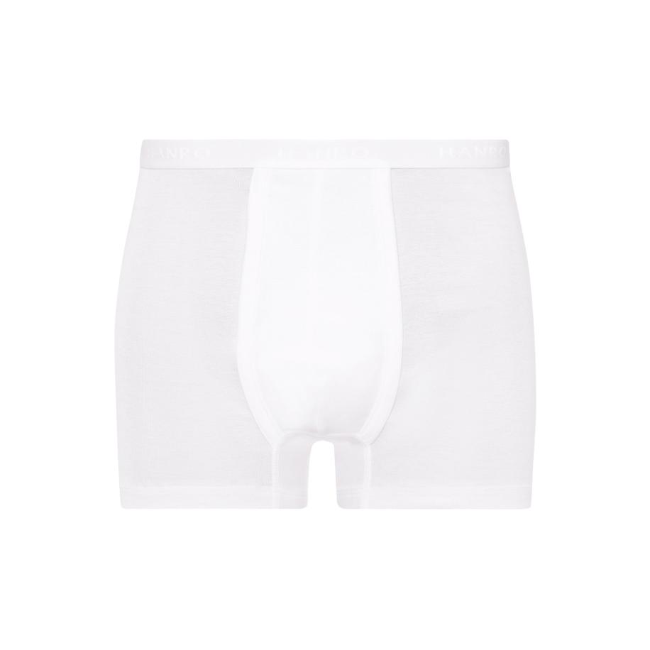 Hanro Boxershorts Cotton Pure wit Wit