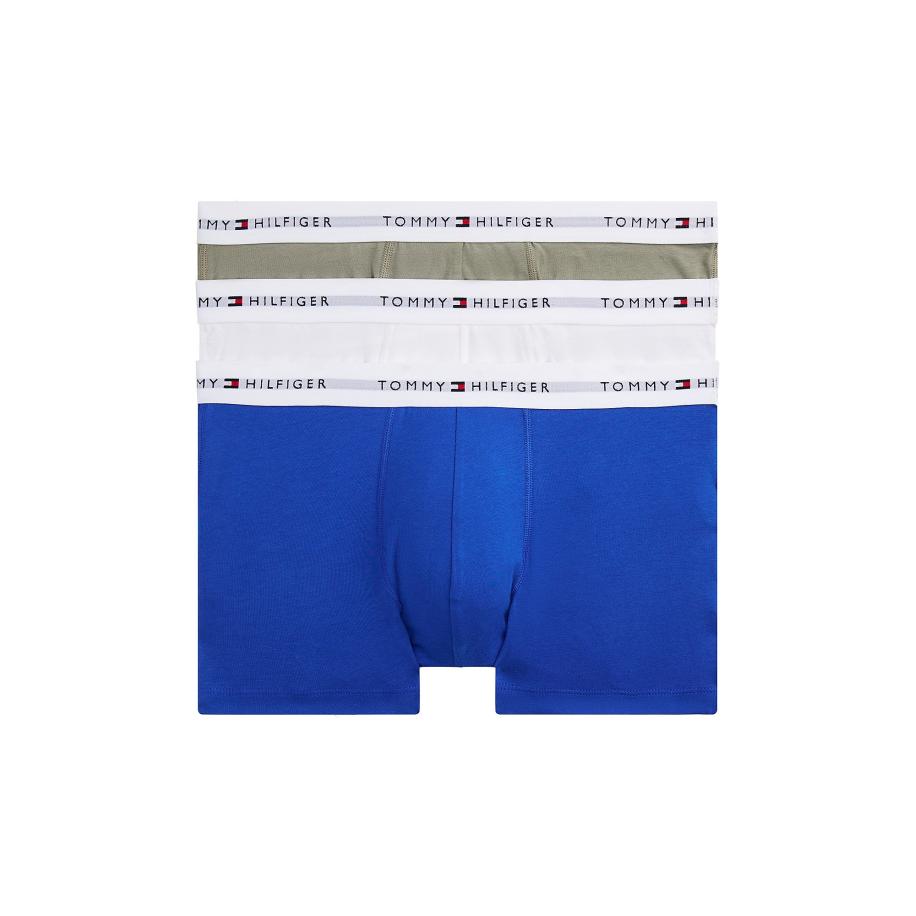 Tommy Hilfiger Underwear Tommy Hilfiger Underwear Boxershorts blauw / rookgrijs / lichtgrijs / wit -