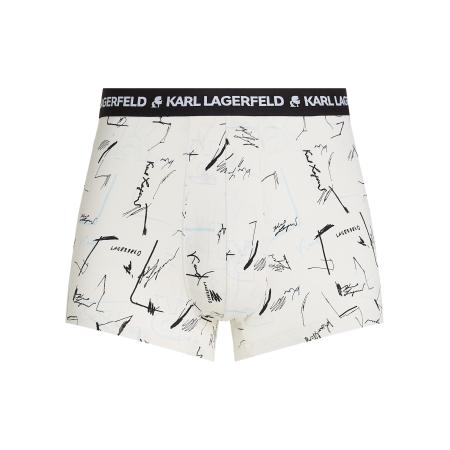 Karl Lagerfeld Karl Lagerfeld Boxershorts beige / lichtblauw / zwart