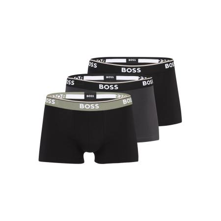 Hugo Boss BOSS Boxershorts Power grijs / olijfgroen / zwart