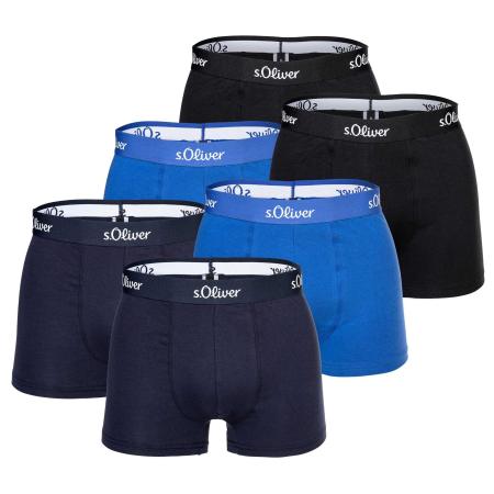 s.Oliver s.Oliver Boxershorts blauw / zwart / wit
