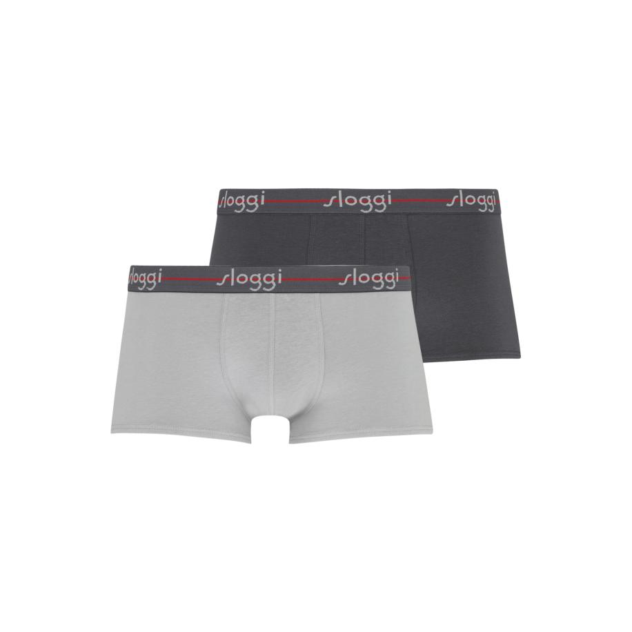 Sloggi SLOGGI Boxershorts Start lichtgrijs / rood / zwart -