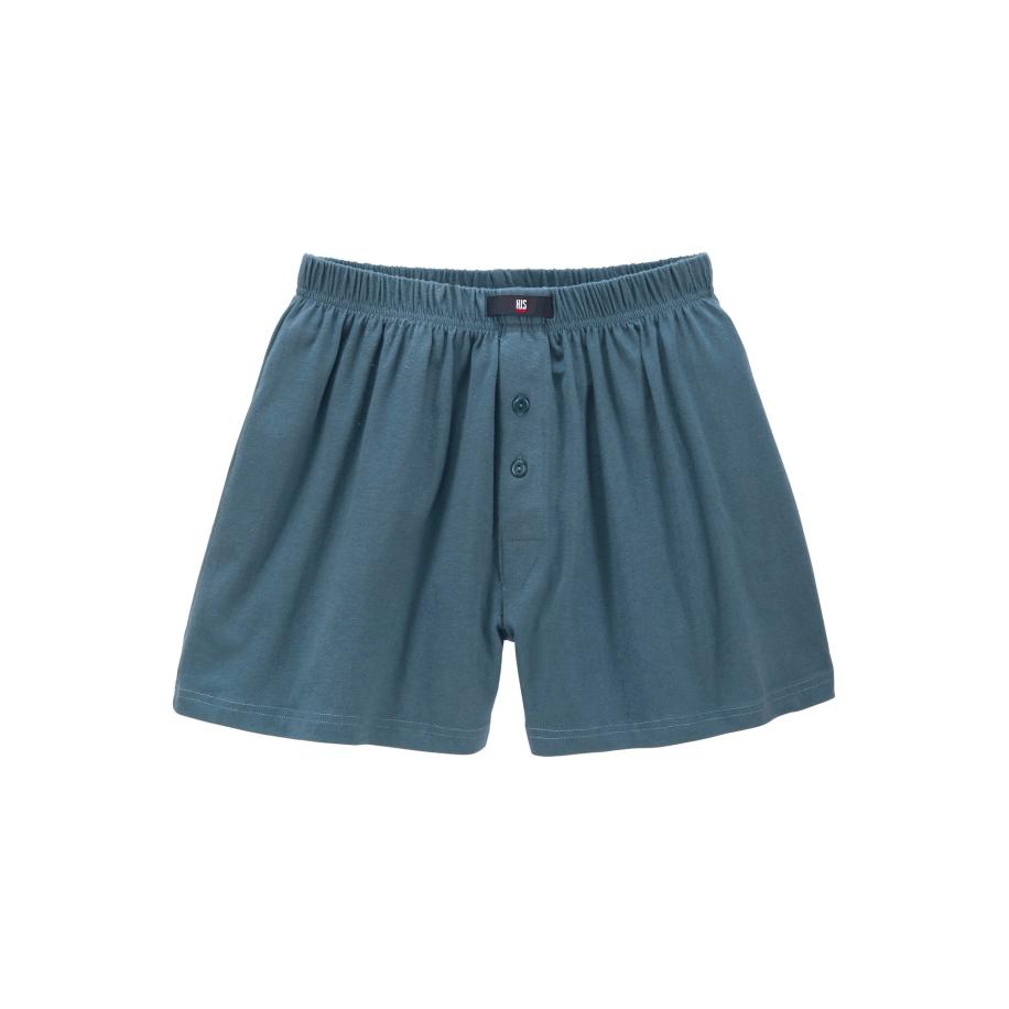 H.I.S H.I.S Boxershorts blauw / petrol / aubergine -