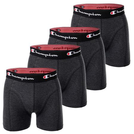 Champion Authentic Athletic Apparel Champion Authentic Athletic Apparel Boxershorts blauw / grijs gemêleerd / rood / wit