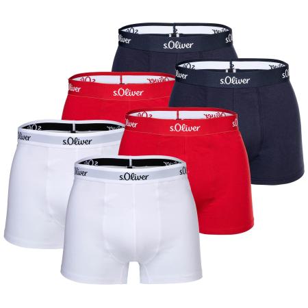 s.Oliver s.Oliver Boxershorts blauw / rood / wit