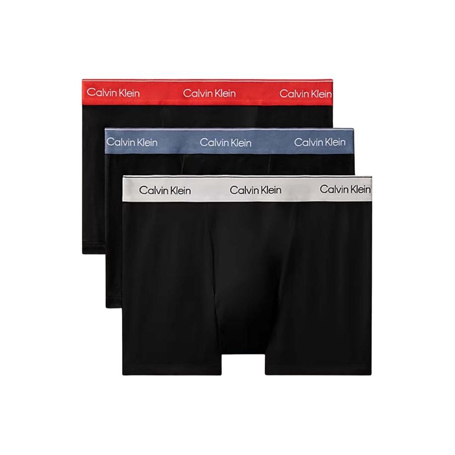Calvin Klein 3 Pack Relaxed Dart Trunk Boxers Multicolor