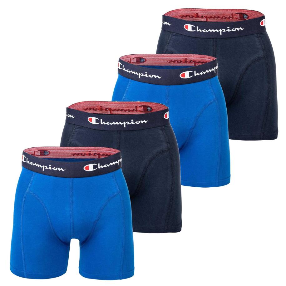 Champion Authentic Athletic Apparel Boxershorts blauw / navy / rood / wit Blauw