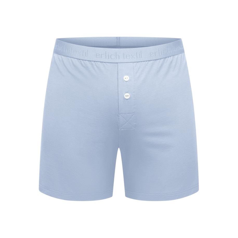 Erlich Textil Erlich Textil Boxershorts Light Touch lichtblauw -