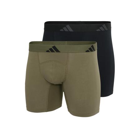 Adidas ADIDAS SPORTSWEAR Boxershorts Active Flex Cotton Ergonomic mokka / kaki / zwart