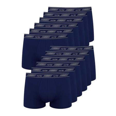 Nur Die Nur Die Boxershorts 3D-Flex Classic donkerblauw / grijs