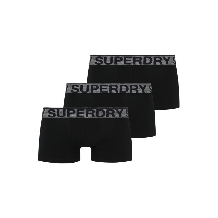 Superdry Superdry Boxershorts grijs / zwart -