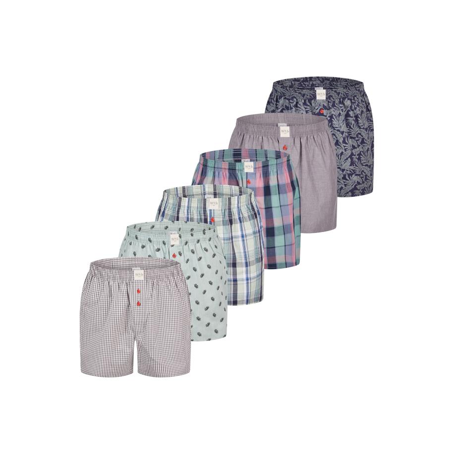 Phil & Co. Berlin Phil & Co. Berlin Boxershorts Classic Sets gemengde kleuren -