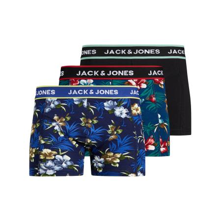 Jack & Jones JACK & JONES Boxershorts donkerblauw / bruin / zwart / offwhite