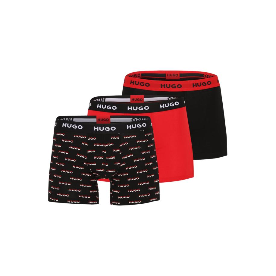 Hugo Boss HUGO Boxershorts rood / zwart / wit -