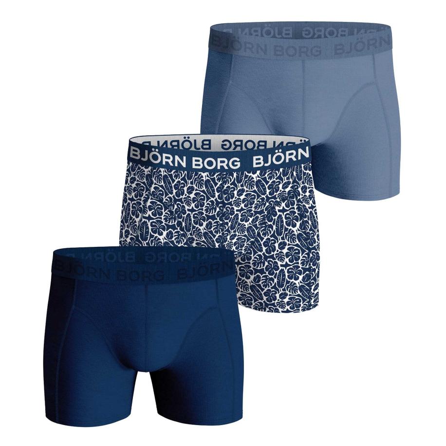Bjorn Borg Boxers 3Pack Stretch Blauw -