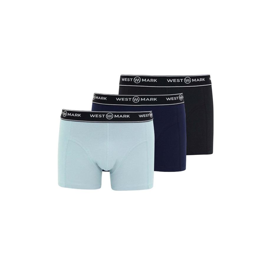 WESTMARK LONDON WESTMARK LONDON Boxershorts ATLAS blauw / zwart / wit -