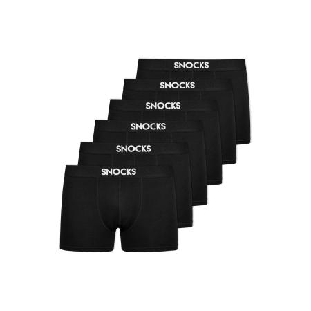SNOCKS SNOCKS Boxershorts zwart / wit