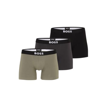 Hugo Boss BOSS Boxershorts antraciet / kaki / zwart