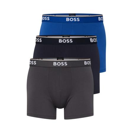 Hugo Boss BOSS Boxershorts Power indigo / nachtblauw / donkergrijs / wit