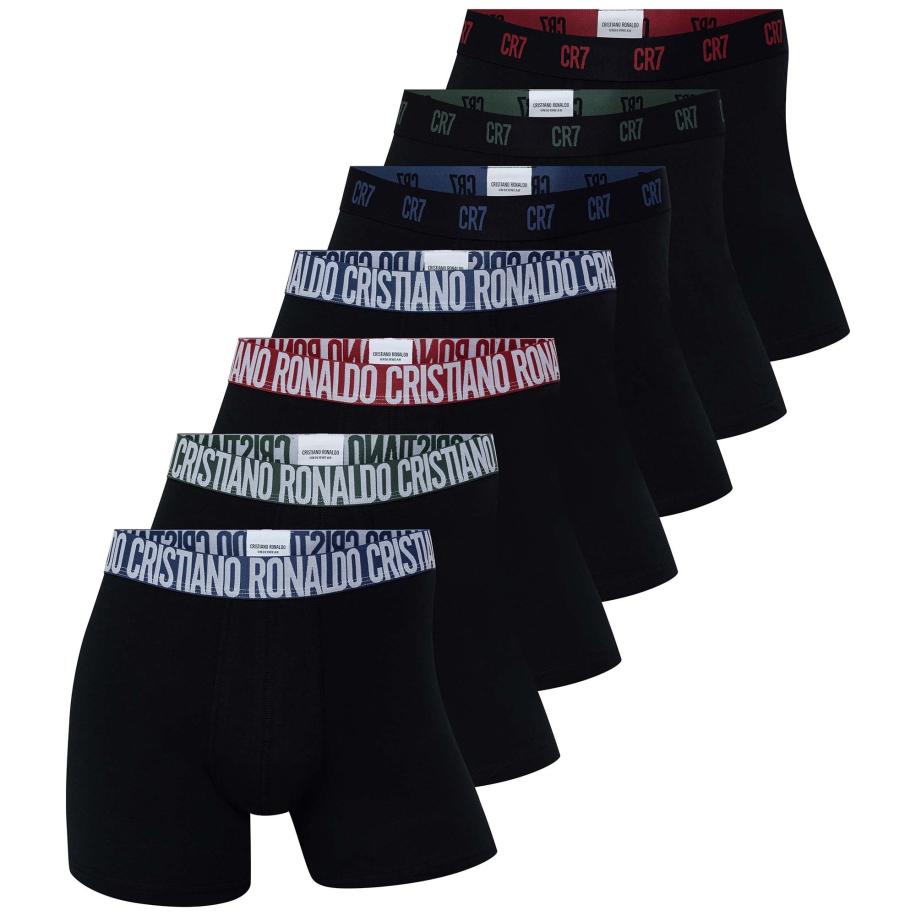 CR7 CR7 - Cristiano Ronaldo Boxershorts donkerblauw / groen / bordeaux / zwart -