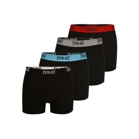 Everlast Boxershorts Everlast 4er Pack - Herren Boxershorts aus Baumwolle, Unterhosen für Männer zwart