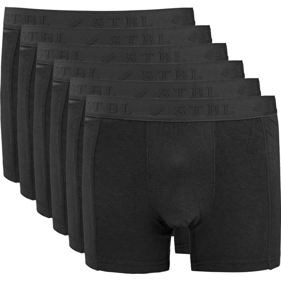 Suitable Toni Boxershorts 6-Pack Zwart Zwart