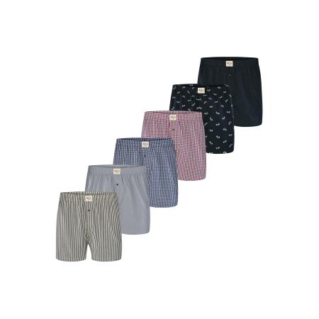 Phil & Co. Berlin Phil & Co. Berlin Boxershorts Classic Sets blauw / grijs