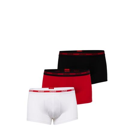 Hugo Boss HUGO Boxershorts bloedrood / zwart / wit