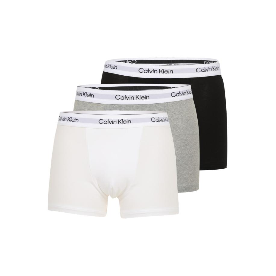 Calvin Klein Calvin Klein Underwear Boxershorts grijs gemêleerd / zwart / wit -