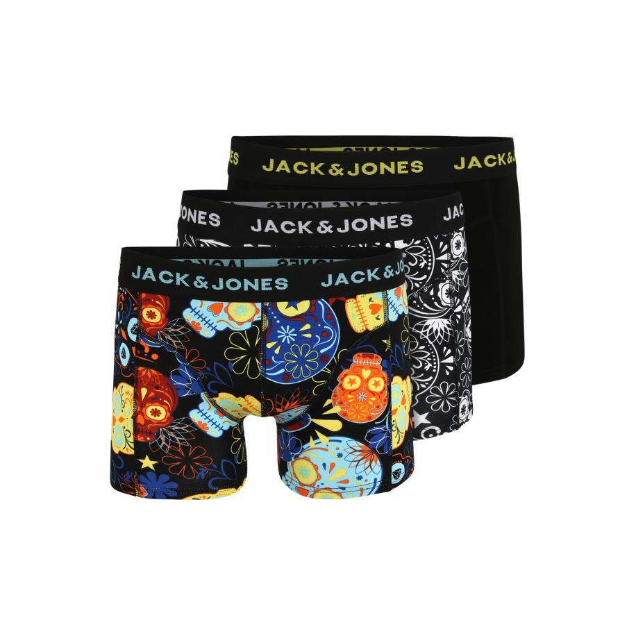 Jack & Jones JACK & JONES Boxershorts lichtblauw / geel / oranje / zwart -