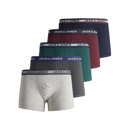 Jack & Jones JACK & JONES Boxershorts JACBlack Friday marine / grafiet / lichtgrijs / smaragd / wijnrood