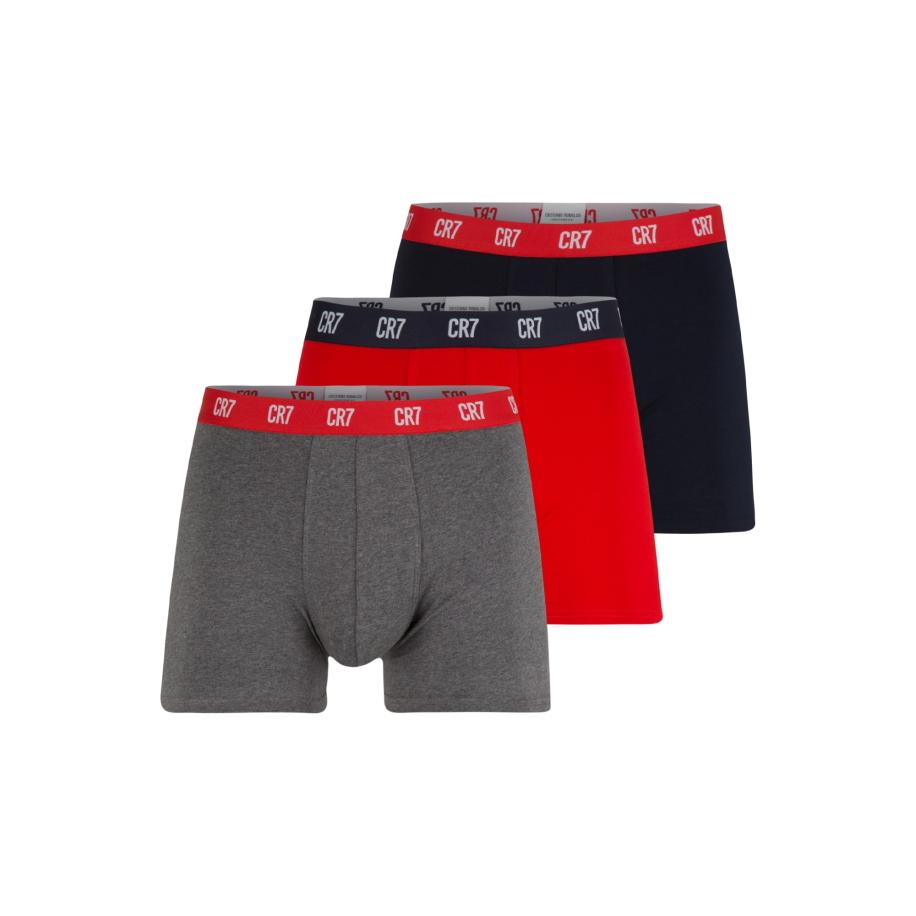 CR7 CR7 - Cristiano Ronaldo Boxershorts marine / donkergrijs / rood / wit -