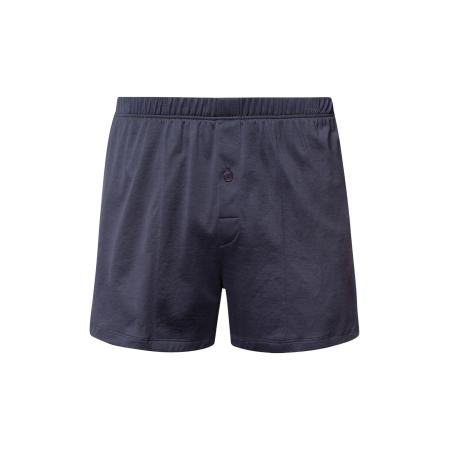 Hanro Hanro Boxershorts Cotton Sporty donkerblauw / grijs