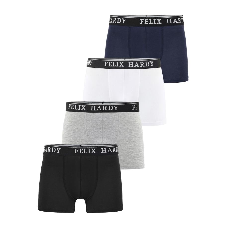 Felix Hardy Felix Hardy Boxershorts blauw / grijs / zwart / wit -