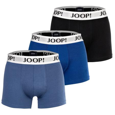 JOOP! JOOP! Boxershorts kobaltblauw / lichtblauw / zwart / wit