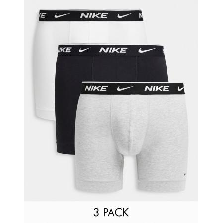 Nike - Set van 3 boxershorts in grijs