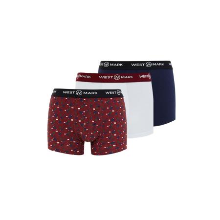 WESTMARK LONDON WESTMARK LONDON Boxershorts navy / bordeaux / zwart / wit
