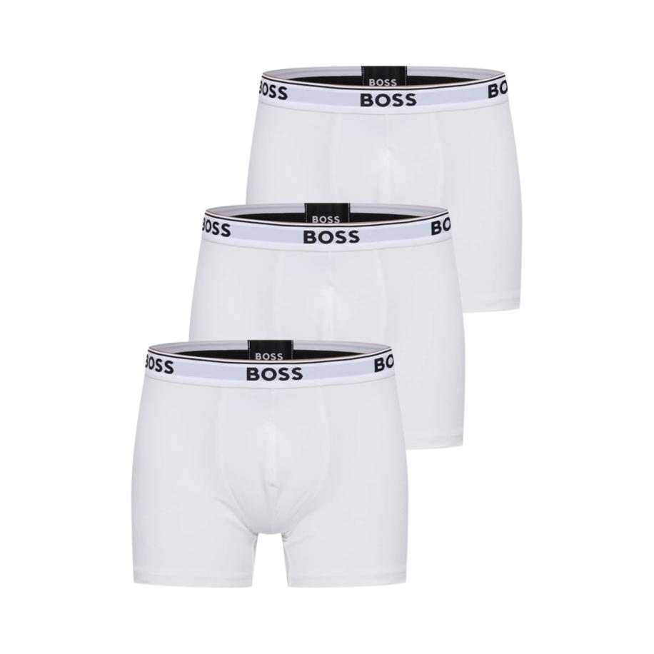 Hugo Boss BOSS Boxershorts Power bruin / zilvergrijs / zwart / wit -