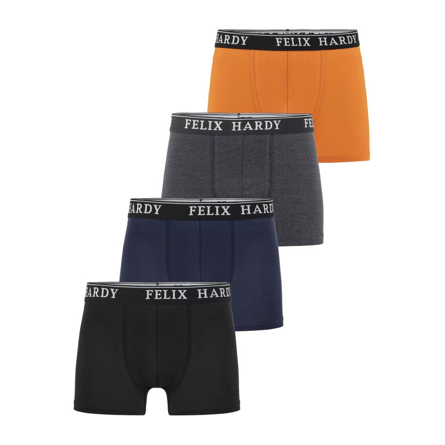 Felix Hardy Felix Hardy Boxershorts grijs / oranje / zwart -