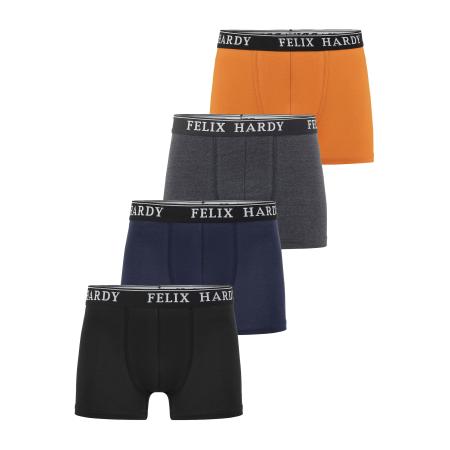 Felix Hardy Felix Hardy Boxershorts grijs / oranje / zwart